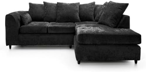 CHENILLE CORNER SOFA
