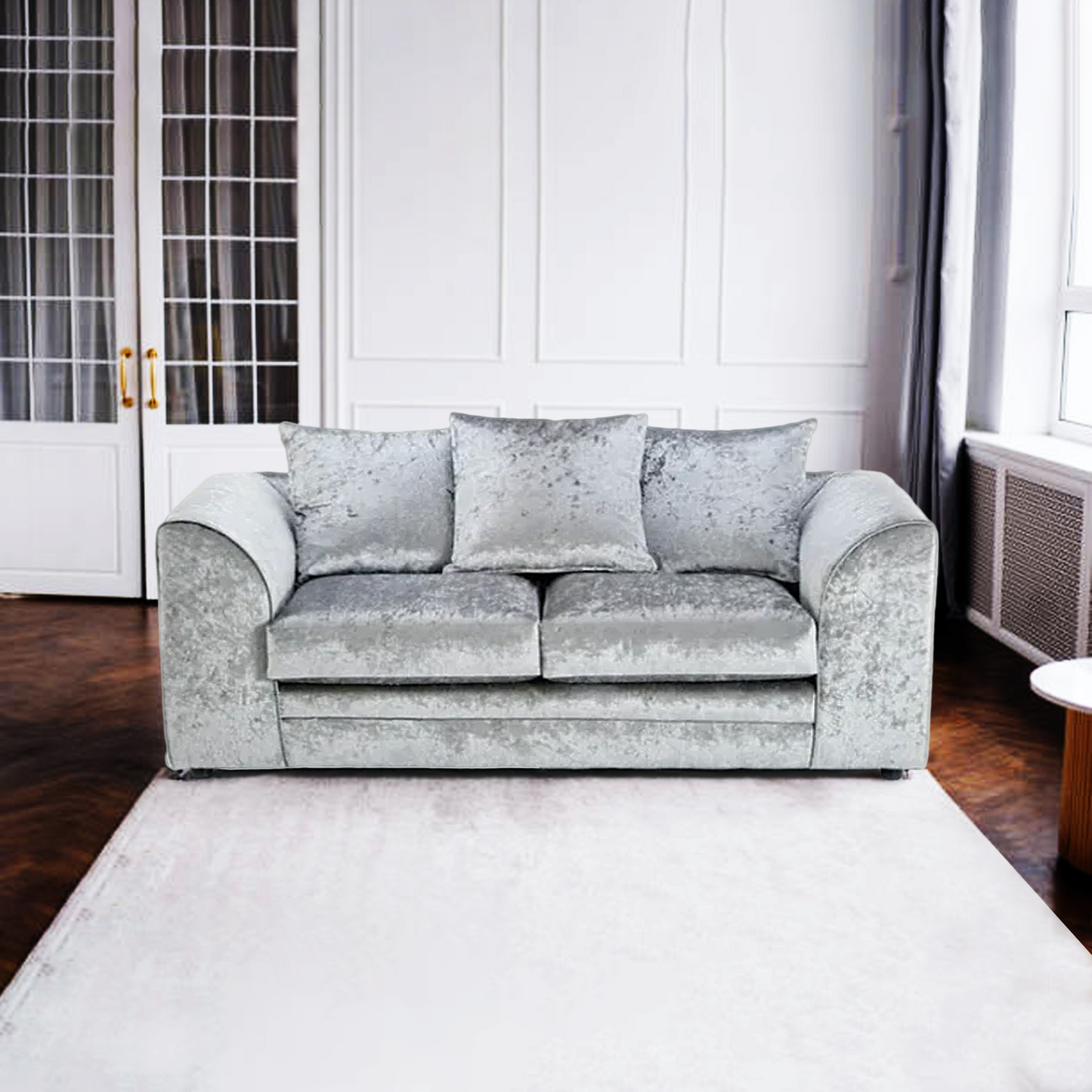 DYLAN CRUSH VELVET 2 SEATER SOFA