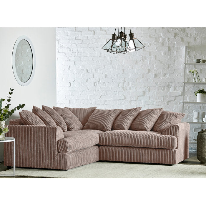 LUXURY JUMBO CORD CORNER SOFAS – ULTIMATE COMFORT, UNBEATABLE STYLE!