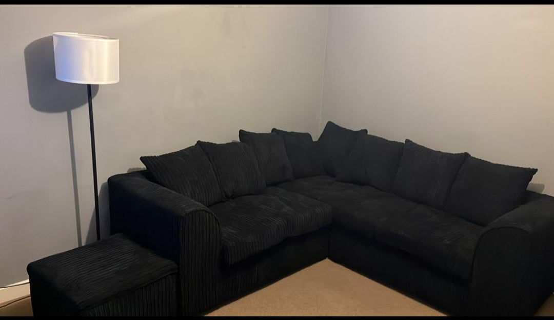 LUXURY JUMBO CORD CORNER SOFAS – ULTIMATE COMFORT, UNBEATABLE STYLE!