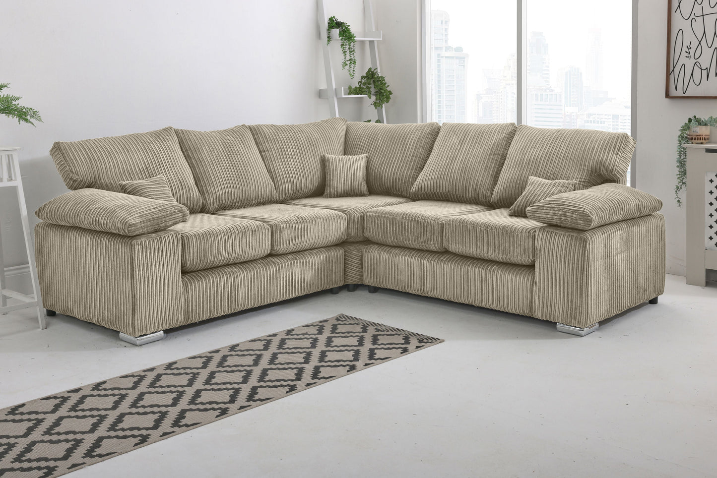 JUMBO CORD OXFORD CORNER FULLBACK