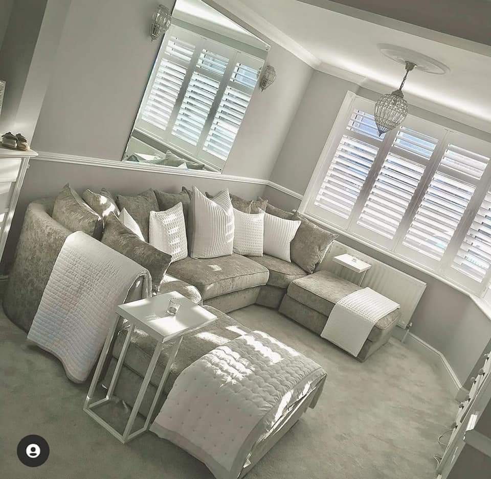 The Bishop Luxe U-Shape Sofa — Comes with 2 Giant Removable Stools!