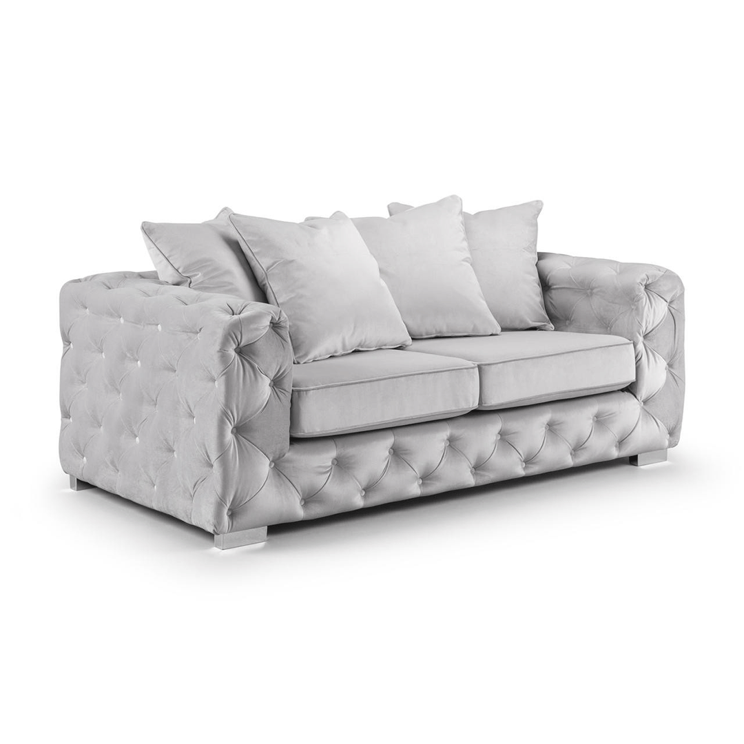 ASHTON 3+2 SEATER SOFA SILVER